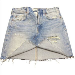 H&M L.O.G.G Label of Graded Goods Denim Mini Skirt US 6